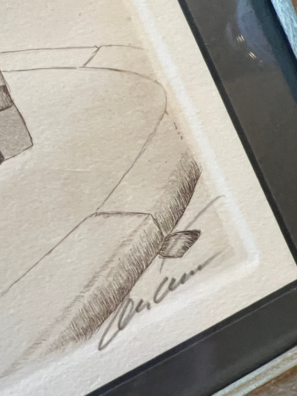 Boris O Klein (1893-1985) - "Dirty Dogs of Paris" framed signed embossed print - Picture 8 of 9